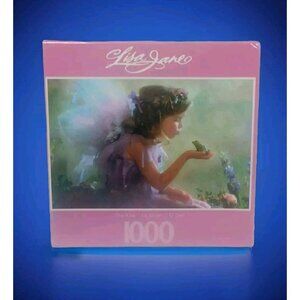 Lisa Jane The Kiss 1000 Pc Jigsaw Puzzle Fairy  Frog Sure-Lox New Sealed…